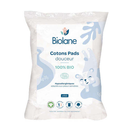 Biolane Cotons pads Bio x150