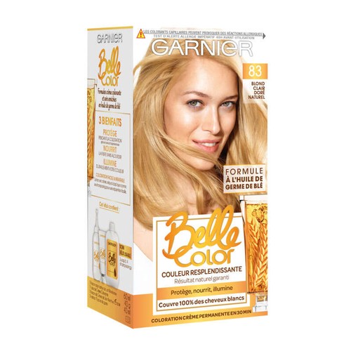Belle Color Coloration 83 Blond Clair Doré Naturel
