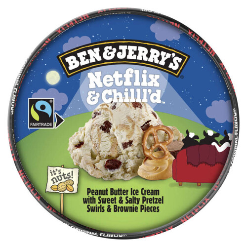 Ben & Jerry's Glace en Pot Netflix & Chilll'd™ 405g