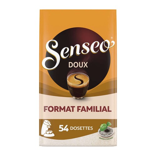 Senseo Café Doux x54 dosettes, 375g