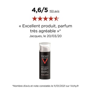 [Para] Vichy homme Hydra Mag C+ soin hydratant anti fatigue visage & yeux 50ml
