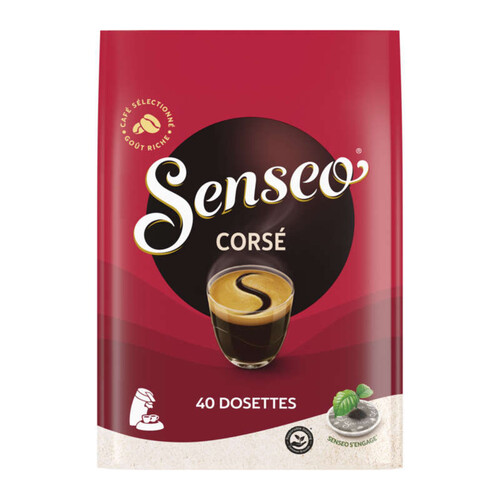 Senseo Café Corsé x40 dosettes 277g