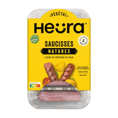 Heura Saucisses natures 216g