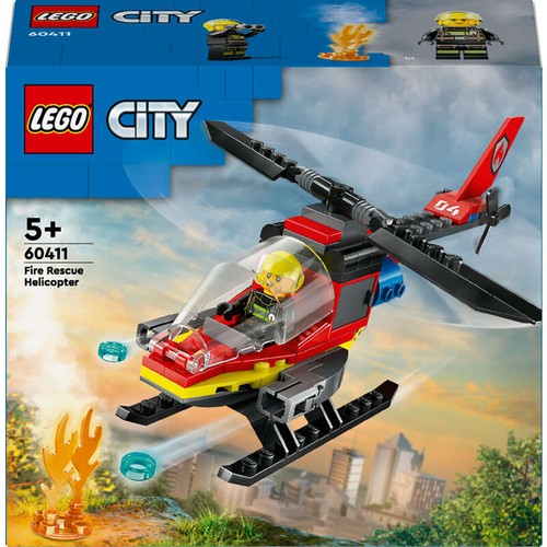 LEGO L’hélicoptère de Secours des Pompiers