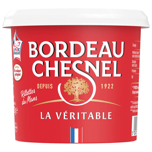 Bordeau Chesnel Rillettes Du Mans La Véritable 220G