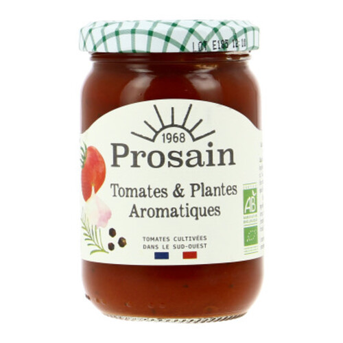 [Par Naturalia] Prosain Sauce Tomates & Plantes aromatiques 200g Bio