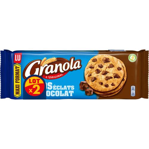 Granola Cookies Chocolat Maxi Format Lot de 2x276g