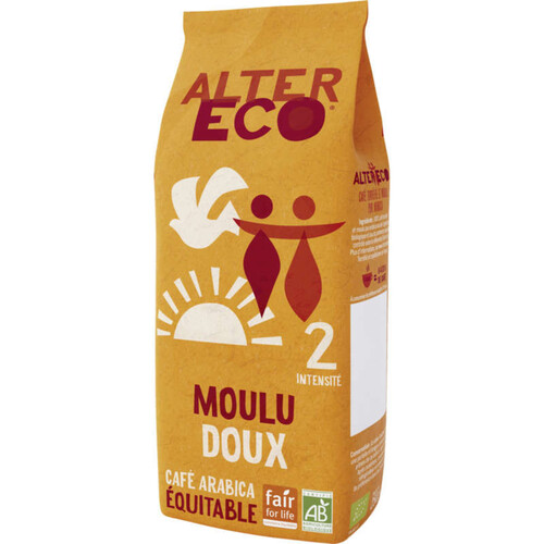 Alter Eco Cafe Moulu Doux Bio 250g