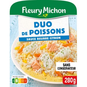 Fleury Michon Riz Et Poisson Cuisiné 280g