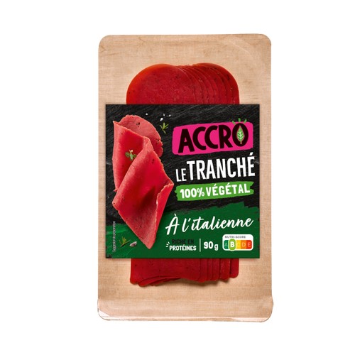 Accro Le Tranché 100% Végétal à L'Italienne 90g