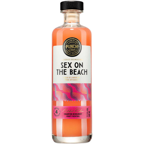 Punch! cocktail sex on the beach 11.5% 500ml
