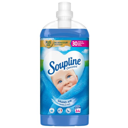 Soupline Adoucissant Concentré Grand Air 1,35L