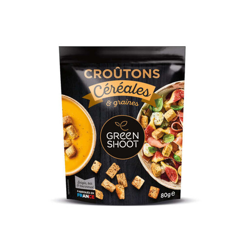 Greenshoot Croûtons céréales & graines 80g