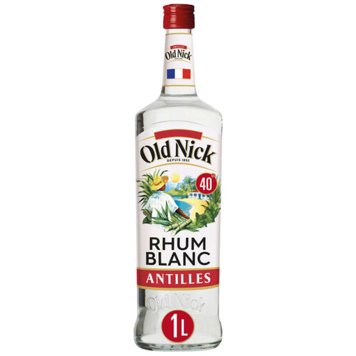 Old Nick Rhum Blanc 40° Martinique 100Cl