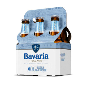Bavaria Bière Blanche sans alcool 6 x 25cl.