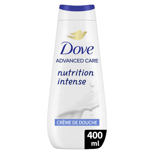 Dove Advanced Care Crème de Douche Nutrition Intense 0% Sulfate 400ml