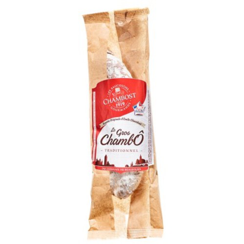 Chambost saucisson sec gros chambô 350g