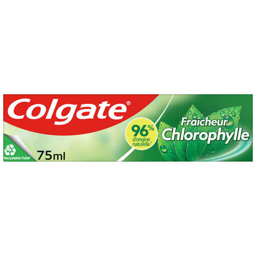 Colgate dentifrice fraîcheur chlorophylle x1 - 75ml