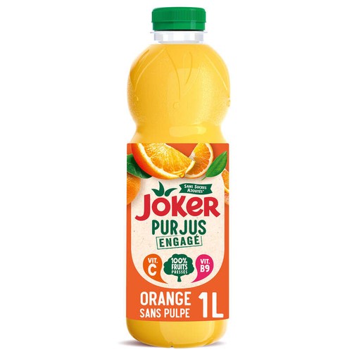 Joker Pur Jus d'orange 1L