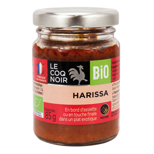 Le Coq noir Harissa Bio 85g 