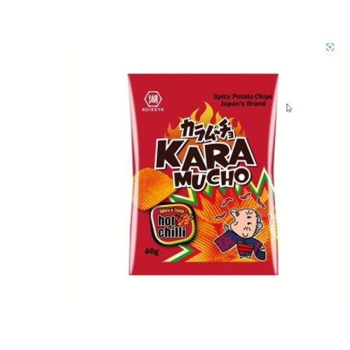 TooGood Karamucho Chips ondulées Hot chili 60g