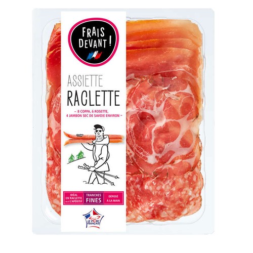 Frais Devant ! Assiette Charcuterie Raclette 140g