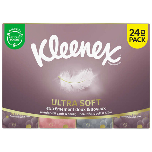 Kleenex Mouchoirs minis étuis ultra doux x24