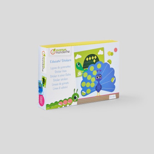 Avenue Mandarine Coffret Gommettes Animaux