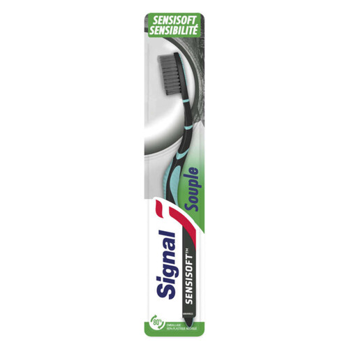 Signal Brosse À Dents Sensisoft Charbon Souple X1