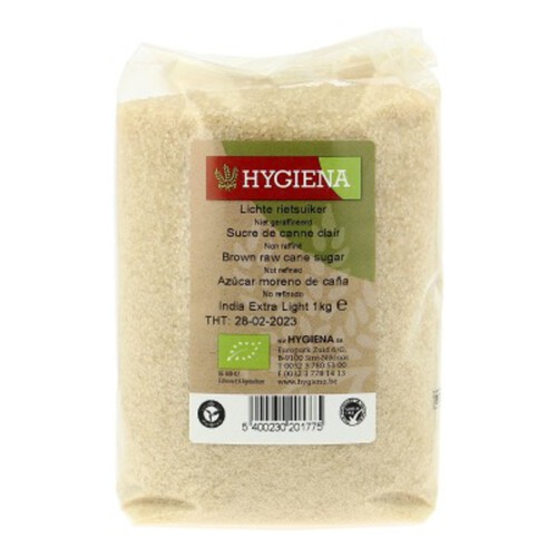 [Par Naturalia] Hygiena Sucre De Canne clair 1Kg Bio