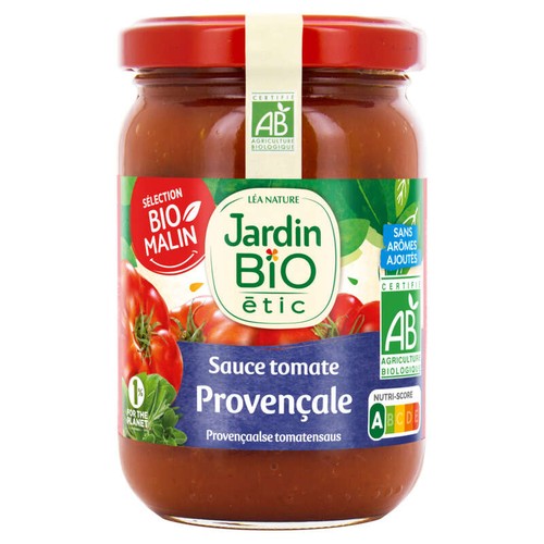 Jardin Bio Sauce Tomate Provençale Aux Fines Herbes 200G