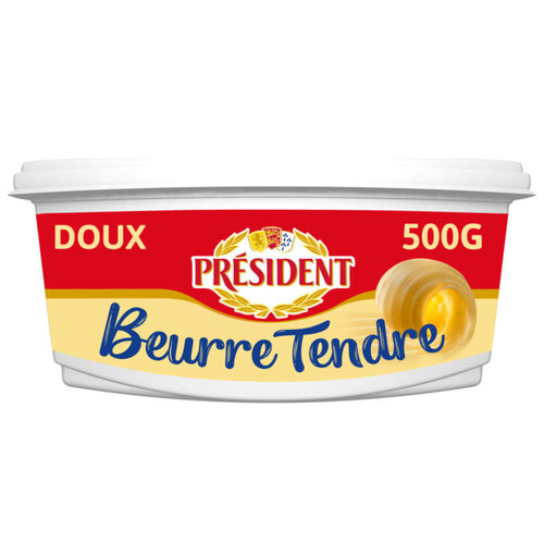 Président Beurre Tendre Doux 500g