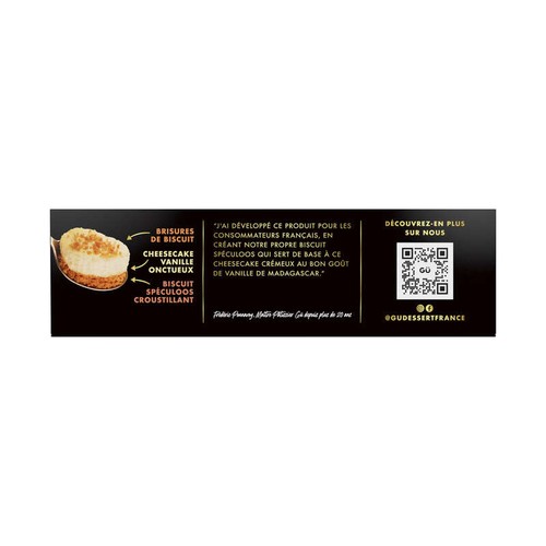 Gü Cheesecake Vanille Spéculoos 2x80g