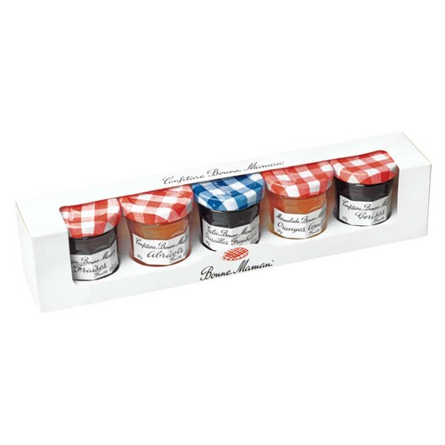 Bonne Maman Coffret Assortiment confiture 5x50g