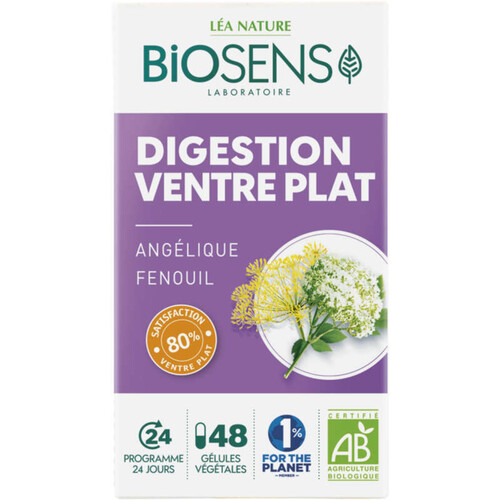 Biosens Digestion Ventre Plat X48 Gélules 19G