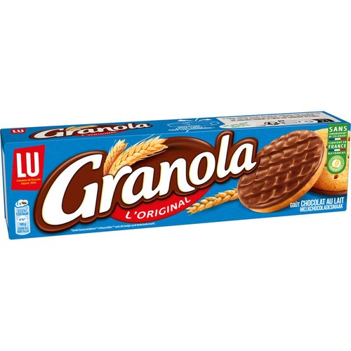 Granola Sablés nappés au Chocolat au Lait 200g