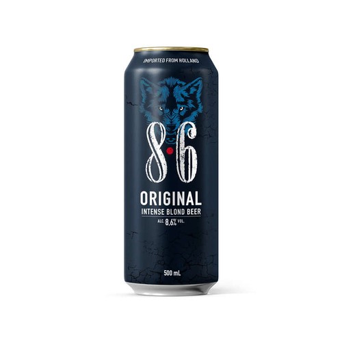8.6 Bière Blonde Original 50cl