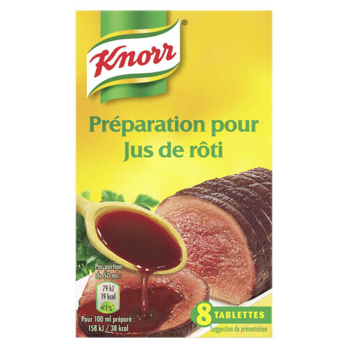 Knorr Préparation Pour Jus De Rôti 8 Cubes