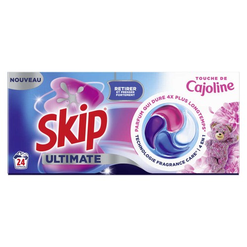 Skip Ultimate Lessive Pods Touche de cajoline x24