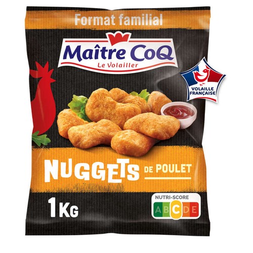 Maître Coq Nuggets de Poulet *50 Env.  1kg