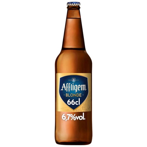 Affligem Blonde Bière d'abbaye bouteille 66cl