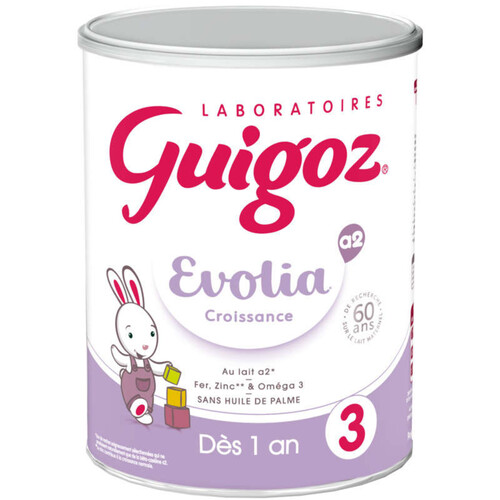 GUIGOZ EVOLIA a2 3 Lait Infantile Croissance dès 1 an 800g