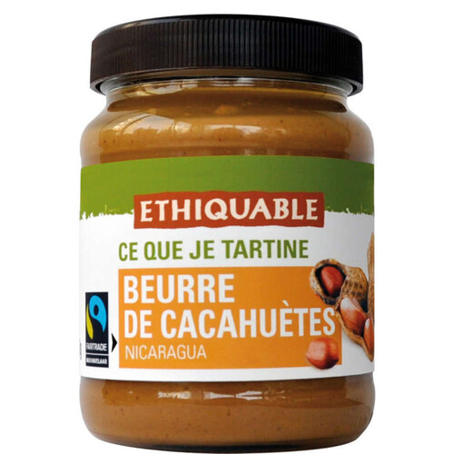 Ethiquable Beurre De Cacahuetes Du Nicaragua 350G