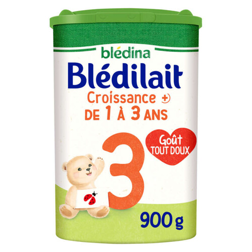 Bledilait Croissance Lait en poudre 3ème âge 900g