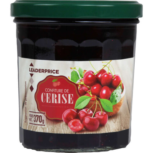 Leader Price Confiture de Cerise 370g