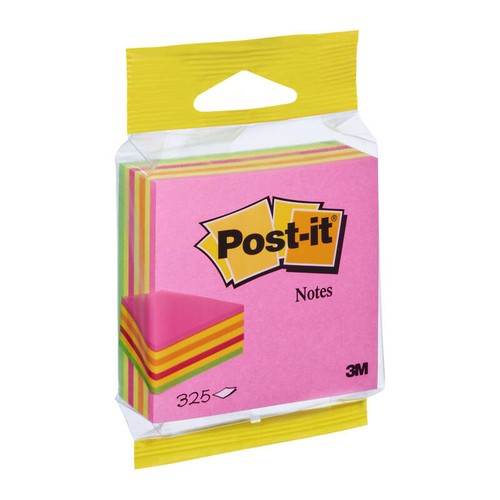Post-It Bloc-Note Néon Rose 325 Feuilles 76X76Cm