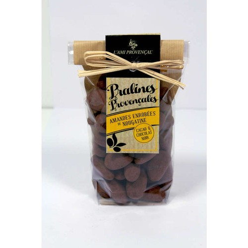 L'Ami Provençal Pralines Provençales, Amandes Enrobées De Nougatine Et Chocolat Noir
