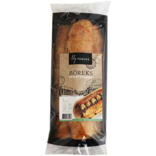 Lily Toques Böreks feta et épinards x3