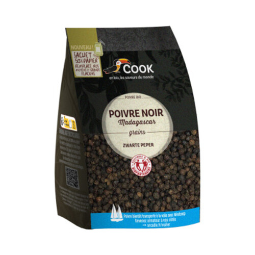 Cook Poivre Noir Madagascar en Grains 150g