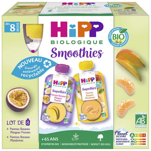 [Par Naturalia] Hipp Biologique Fruit à boire Multipack 8x90ml